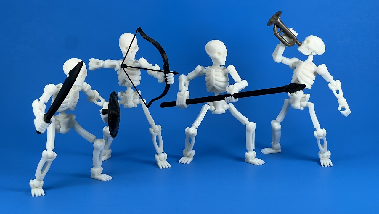 Ejército de esqueletos articulados